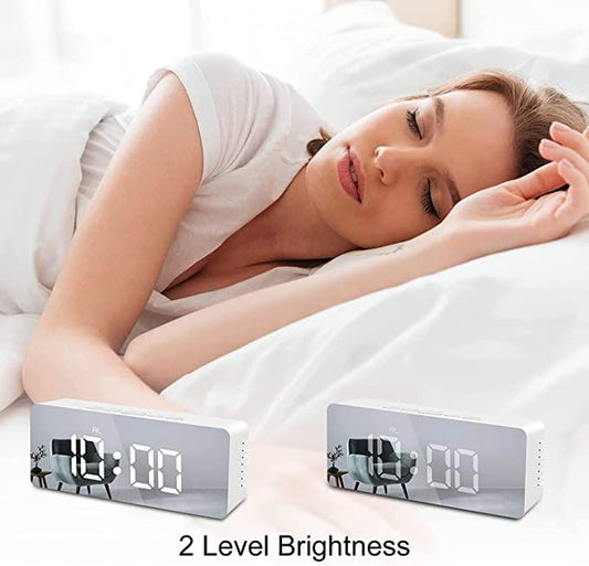 Digital Alarm Clock, LED Display Travel Alarm